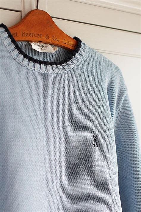 ysl sweater ebay|vintage YSL sweater.